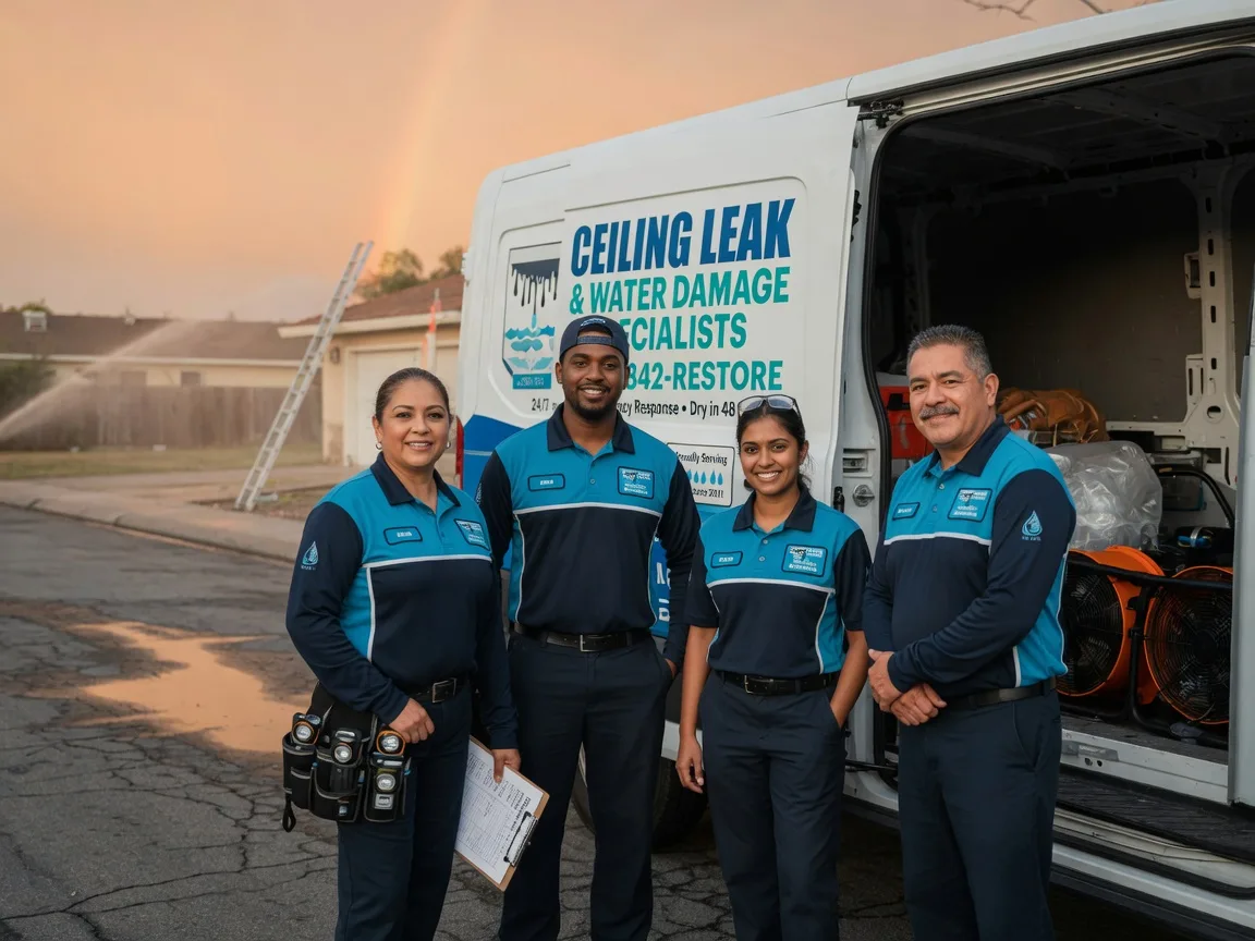 Ceiling Leak Cleanup company in Folsom, LA