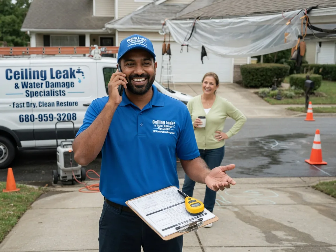 Ceiling Leak Cleanup Folsom, LA FAQs