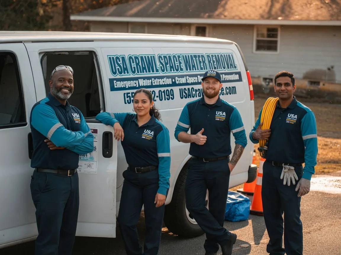 Crawl Space Water Removal company in Folsom, LA